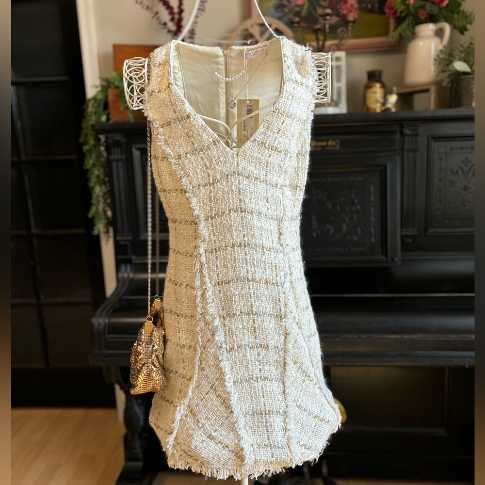 Ramy Brook Hazel Tweed Mini Dress